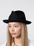 Шляпа CHRISTYS арт. CHEPSTOW cwf100011 (черный)
